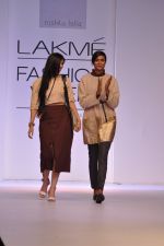 Model walk the ramp for Nikhil Tahampi, Nishka Lulla, Shift show at LFW 2013 Day 1 in Grand Haytt, Mumbai on 23rd Aug 2013 (61).JPG
